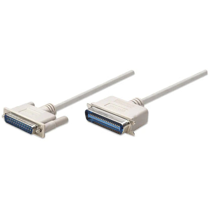 Cable Impresora,manhattan,303033, Bitronics  1.8m,db25 A Centronics 36 1.8m Macho-macho
