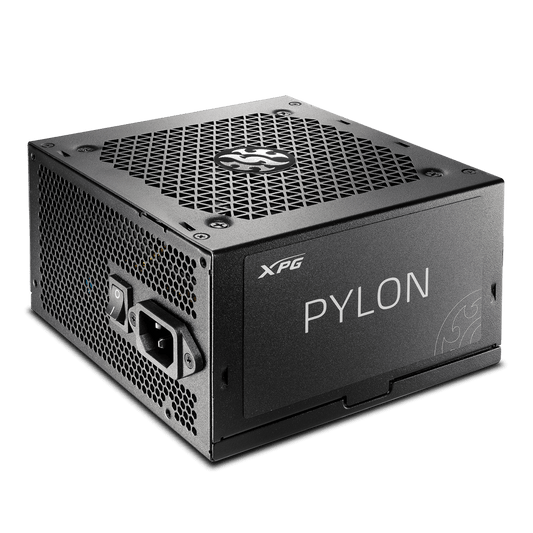 Fuente De Poder Xpg Pylon 650w / 80 Plus Bronze Conector 24 Pines Atx (pylon650b-bkcus)