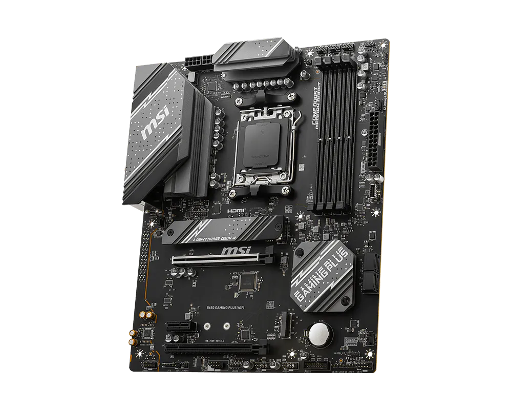 Mb Msi B650 Amd S-am5 Ddr5 Pcie 4.0/hdmi/4xusb 2.0/m.2/atx/gama Media /gamer/rgb