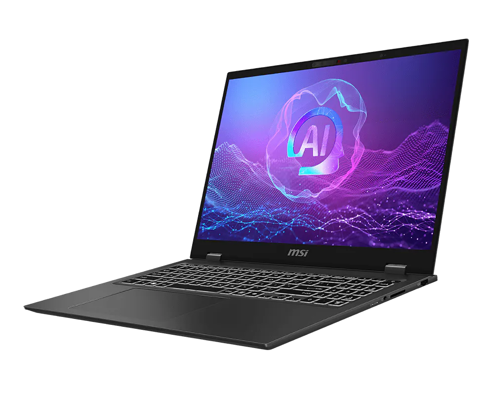 Ultrabook Msi Prestige 16 Ai+/ 16 Uhd / Intel Core Ultra 5 226v Hasta 4.5ghz / Lpddr5 16gb (no Upgrade) / 1tb Ssd / Win 11 Pro (copilot+ Pc)/ Incluye Backpack