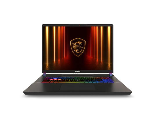 Portatil Gamer Msi Vector 17 Hx Ai A2xw / 17 Qhd 240hz / Intel Core Ultra 9 275hx Hasta 5.4 Ghz / Ddr5 16gb (2*8gb) / 1tb Ssd / Nvidia Rtx 5070 Ti Gddr7 12gb / Win 11 Pro / Incluye Backpack
