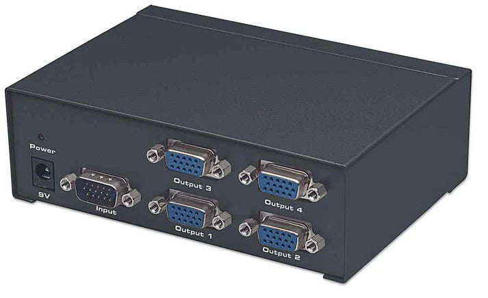 Video Splitter,manhattan,207348, Svga 1 In 4 Out Alta Resolucion