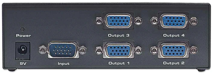 Video Splitter,manhattan,207348, Svga 1 In 4 Out Alta Resolucion