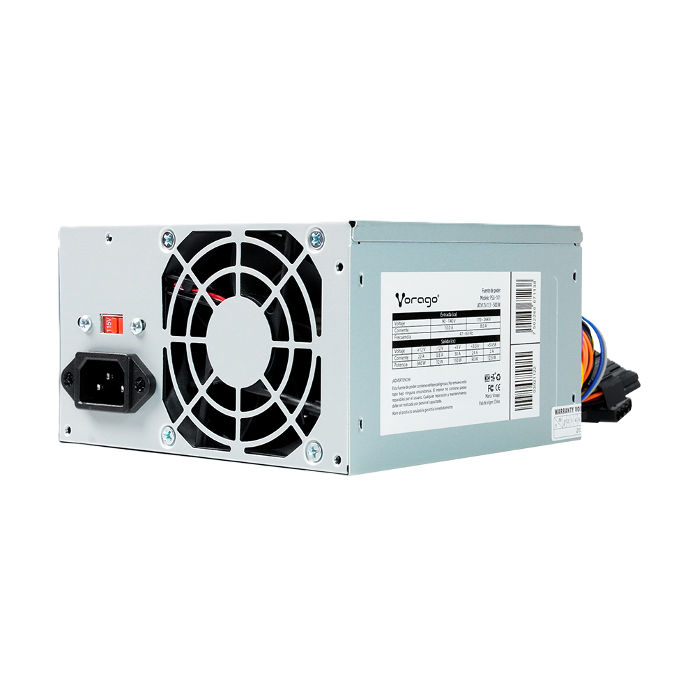 Fuente De Poder Vorago Psu-101 500w 2 X Sata Caja