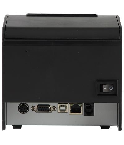 Miniprinter Ec Line Ec-pm-80250, Negro, Termica, 80 Mm, Usb, Serial, Ethernet (red), Rj11, Corte Automatico, 250 Mm/seg