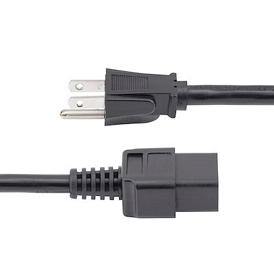 Cable De Corriente De 1.8m De Alimentacion - Servicio Pesado - 14awg - Nema 5-15p A C19 - 15a 125v - Startech.com Mod. Pxt515c19146