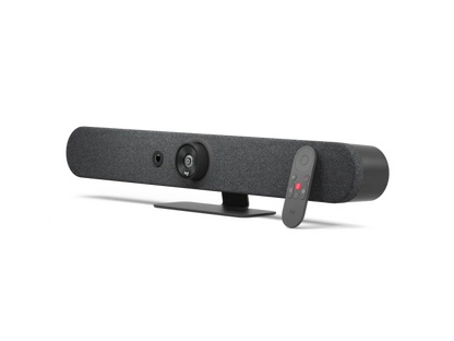 Sistema De Videoconferencia Logitech Rally Bar Mini All In One 4k 30fps Zoom 4x Hd Ideal Para Salas PequeÑas Y Medianas Grafito