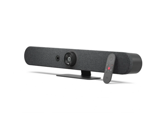 Sistema De Videoconferencia Logitech Rally Bar Mini All In One 4k 30fps Zoom 4x Hd Ideal Para Salas PequeÑas Y Medianas Grafito