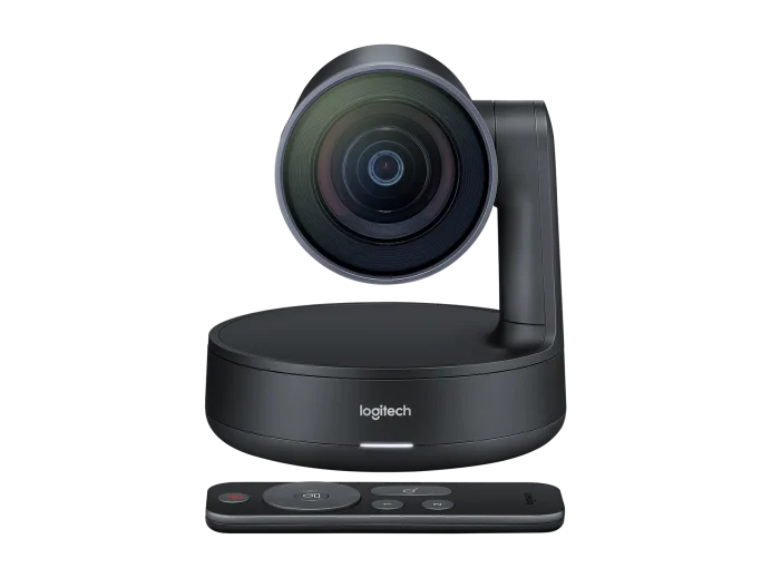 Camara Rally Ptz Logitech Premium 4k 30fps Control Automatico Zoom Fhd 15x Campo Visual 90°. Videoconferencia.