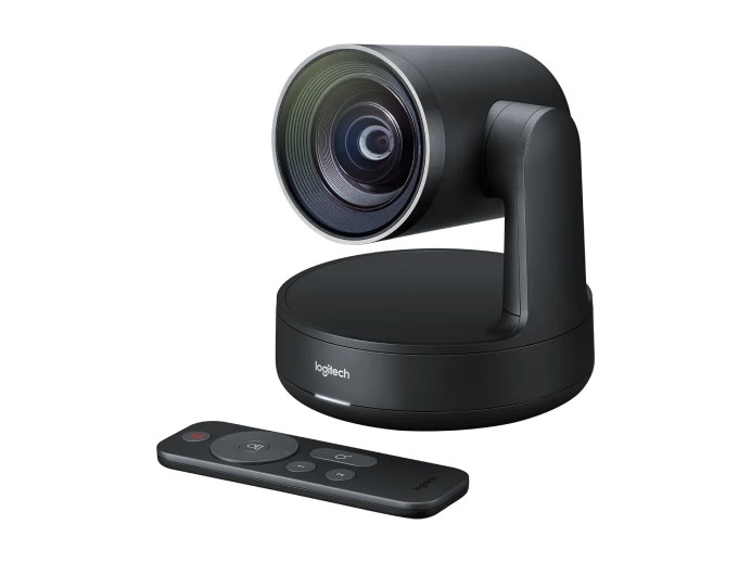 Camara Rally Ptz Logitech Premium 4k 30fps Control Automatico Zoom Fhd 15x Campo Visual 90°. Videoconferencia.