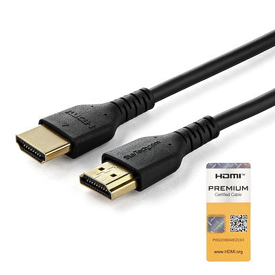 Cable Hdmi De 2m Con Ethernet De Alta Velocidad - 4k 60hz - Cable Hdmi 2.0 Premium - Para Uso En Pantallas O Tvs - Startech.com Mod. Rhdmm2mp