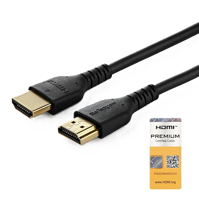 Cable Hdmi De 2m Con Ethernet De Alta Velocidad - 4k 60hz - Cable Hdmi 2.0 Premium - Para Uso En Pantallas O Tvs - Startech.com Mod. Rhdmm2mp