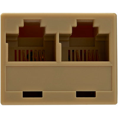 Cable Adaptador Multiplicador Divisor Splitter Rj45 2 A 1 - Hembra A Macho - Divisor Splitter Para Cable De Red Ethernet Rj45 - Startech.com Mod. Rj45splitter