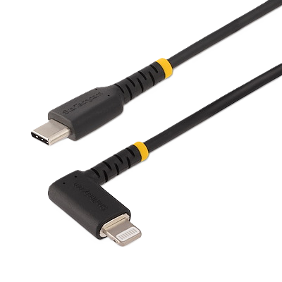 Cable De 2m Usb-c A Lightning - Cable Usb 2.0 A Lightning Acodado - Cable Usb Tipo C A Lightning De Carga - Mfi - Para Iphone - Startech.com Mod. Rusb2cltmm2mr