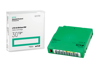Cartucho De Datos Hpe Lto-8 Ultrium De 30 Tb Rw 700 Mb/s