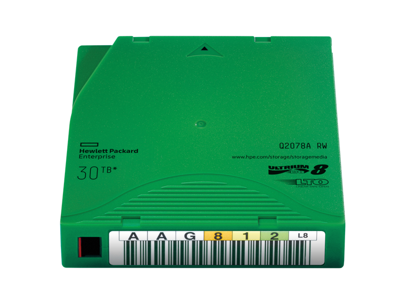 Cartucho De Datos Hpe Lto-8 Ultrium De 30 Tb Rw 700 Mb/s
