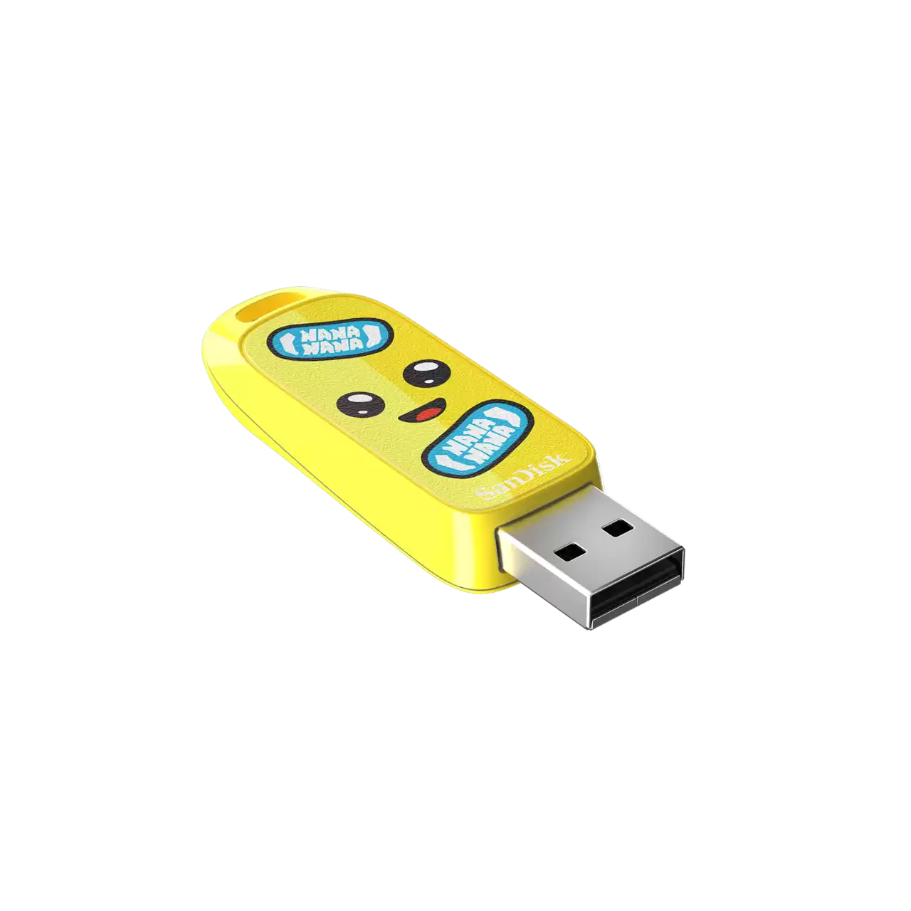 Memoria Sandisk 128gb Usb 3.2 Fortnite Drive Edicion Banano Sdczif-128g-g46