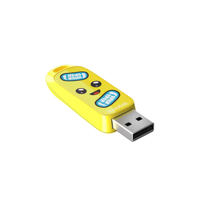 Memoria Sandisk 128gb Usb 3.2 Fortnite Drive Edicion Banano Sdczif-128g-g46