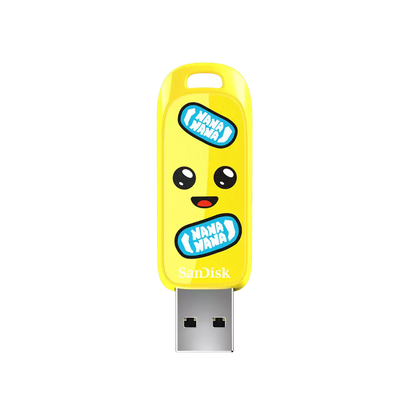 Memoria Sandisk 128gb Usb 3.2 Fortnite Drive Edicion Banano Sdczif-128g-g46