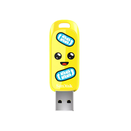 Memoria Sandisk 128gb Usb 3.2 Fortnite Drive Edicion Banano Sdczif-128g-g46