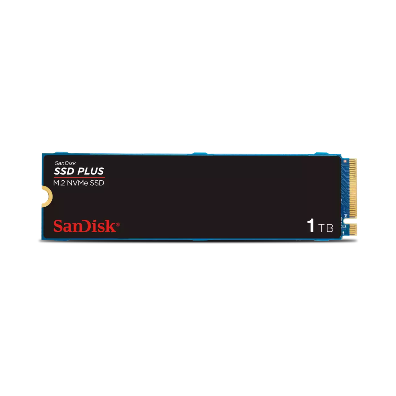 Unidad De Estado Solido Ssd Interno Sandisk Plus 1tb M.2 2280 Nvme Pcie Gen3 Lect.3200mbs Escrit.2500mbs Pc Laptop Minipc Sdssda3n-1t00-g26