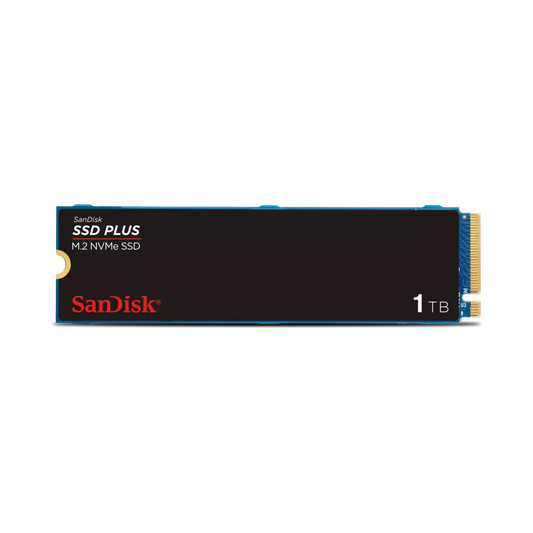 Unidad De Estado Solido Ssd Interno Sandisk Plus 1tb M.2 2280 Nvme Pcie Gen3 Lect.3200mbs Escrit.2500mbs Pc Laptop Minipc Sdssda3n-1t00-g26