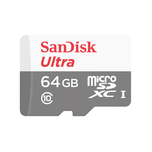 Memoria Sandisk Micro Sdxc 64gb Ultra 100mb/s Clase 10 C/adaptador Sdsqunr-064g-gn3ma