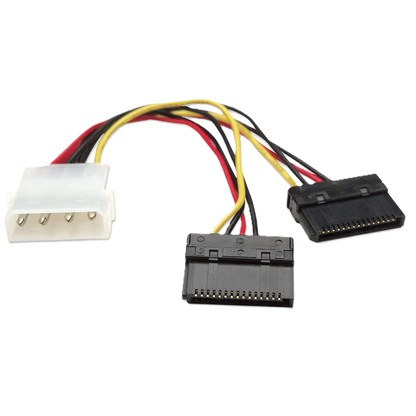 Cable Alimentacion,manhattan,349369,cable Corriente Int. Hdd Sata Doble