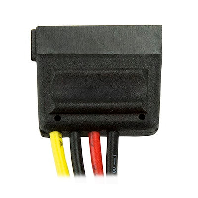 Adaptador De 15cm De Largo De Alimentacion Lp4 A Sata - 1x Lp4 Macho - 1x Sata De Poder 15 Pines - Startech.com Mod. Satapowadap