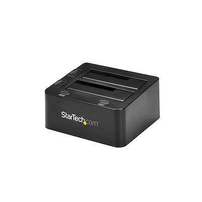 Base Docking Station Usb 3.0 Con Uasp De 2 Bahias Para Disco Duro O Ssd Sata Iii De 2.5 O 3.5 Pulgadas - Intercambio En Caliente - Startech.com Mod. Sdock2u33