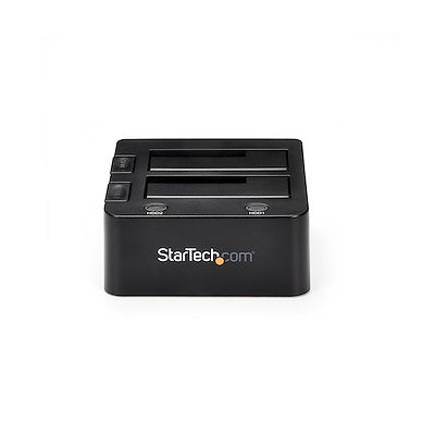 Base Docking Station Usb 3.0 Con Uasp De 2 Bahias Para Disco Duro O Ssd Sata Iii De 2.5 O 3.5 Pulgadas - Intercambio En Caliente - Startech.com Mod. Sdock2u33