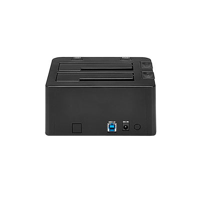 Base Docking Station Usb 3.0 Con Uasp De 2 Bahias Para Disco Duro O Ssd Sata Iii De 2.5 O 3.5 Pulgadas - Intercambio En Caliente - Startech.com Mod. Sdock2u33
