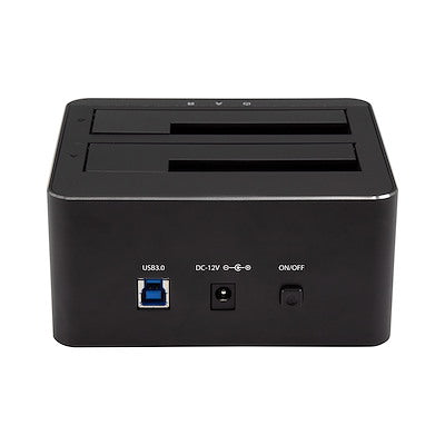 Base Docking Station Usb 3.0 Con Uasp De 2 Bahias Para Disco Duro O Ssd Sata Iii De 2.5 O 3.5 Pulgadas - Intercambio En Caliente - Startech.com Mod. Sdock2u33