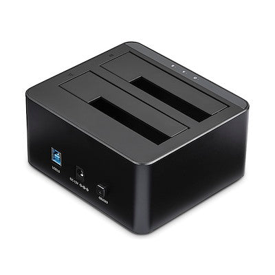 Base Docking Station Usb 3.0 De 2 Bahias Sata Iii De 2.5 O 3.5 Pulgadas Para Ssd O Disco Duro Base De Conexion Para Intercambio En Caliente De Unidades De Disco Duro - Startech.com Mod. Sdock2u33v