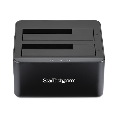 Base Docking Station Usb 3.0 De 2 Bahias Sata Iii De 2.5 O 3.5 Pulgadas Para Ssd O Disco Duro Base De Conexion Para Intercambio En Caliente De Unidades De Disco Duro - Startech.com Mod. Sdock2u33v