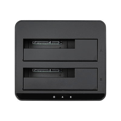 Base Docking Station Usb 3.0 De 2 Bahias Sata Iii De 2.5 O 3.5 Pulgadas Para Ssd O Disco Duro Base De Conexion Para Intercambio En Caliente De Unidades De Disco Duro - Startech.com Mod. Sdock2u33v