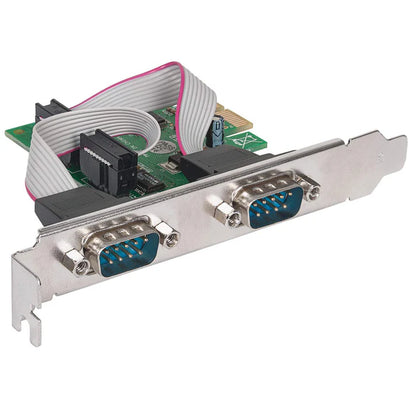 Tarjeta Pci Express,manhattan,152082,serial 2 Puertos