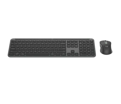 Teclado/mouse Logitech Mk950 Signature Slim Inalambrico Usb Bolt Grafito