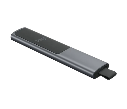 Presentador Logitech Spotlight Inalambrico Recargable Gris