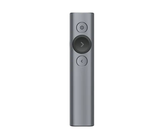Presentador Logitech Spotlight Inalambrico Recargable Gris