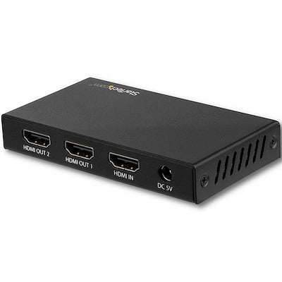 Splitter Hdmi De 2 Puertos Hdr 4k 60hz - Divisor Hdmi 1 Entrada 2 Salidas - Splitter Hdmi 2 Salidas - Divisor De Puertos Hdmi - Startech.com Mod. St122hd202
