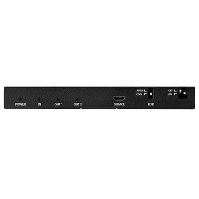 Splitter Hdmi De 2 Puertos 1x2 De Audio Y Video Hdmi 2.0 4k 60hz Con Escalador Y Extractor De Audio 3.5mm/spdif - 1 Entrada Y 2 Salidas - Copiado Edid - Tv/proyector - Startech.com Mod. St122hd20