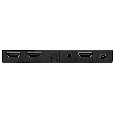 Splitter Hdmi De 2 Puertos 1x2 De Audio Y Video Hdmi 2.0 4k 60hz Con Escalador Y Extractor De Audio 3.5mm/spdif - 1 Entrada Y 2 Salidas - Copiado Edid - Tv/proyector - Startech.com Mod. St122hd20