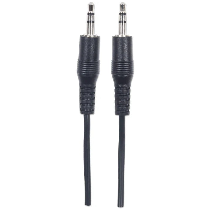 Cable Audio,manhattan,334594, Estereo 3.5mm M-m 1.8m Negro