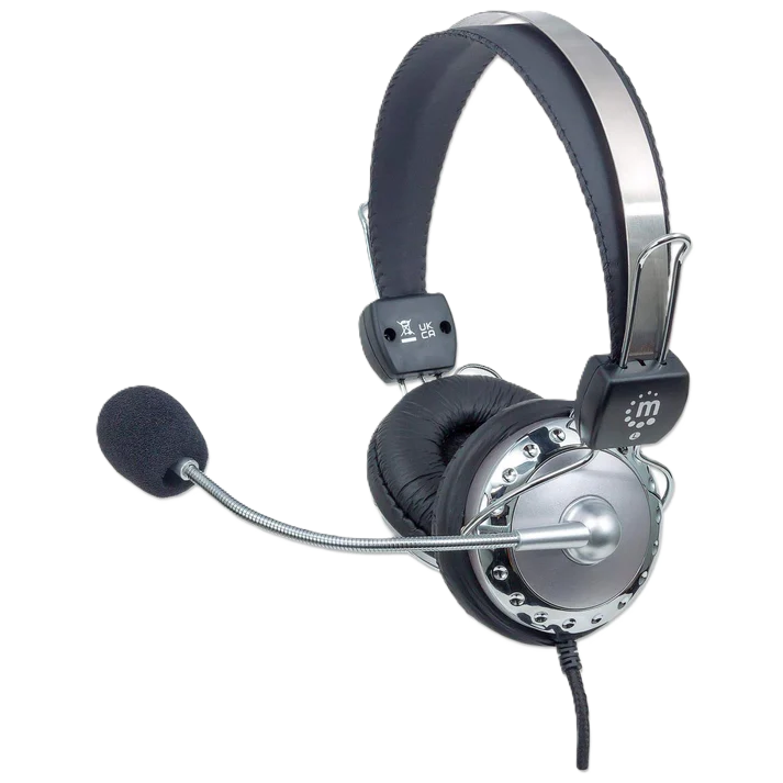 Audifonos Diadema, Manhattan,175517,c/microfono V3 Ligero 2