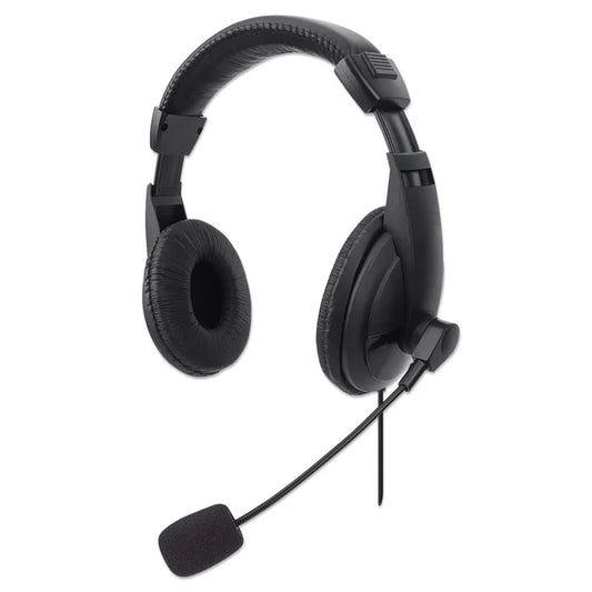 Audifonos Diadema, Manhattan,179843, Usb Mediano, Control Integrado
