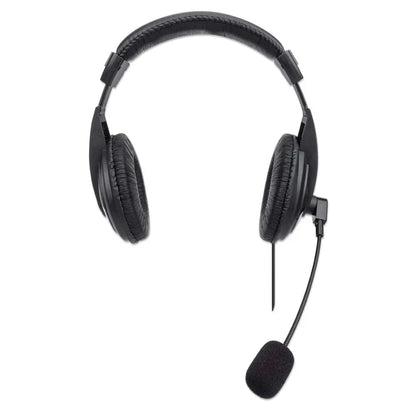 Audifonos Diadema, Manhattan,179843, Usb Mediano, Control Integrado
