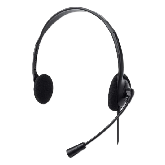 Audifono Diadema ,manhattan,179850, C/microfono Usb Ligero