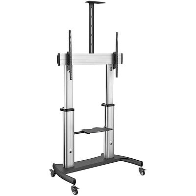 Soporte Movil Para Tv - Carro Universal De Alta Resistencia Para Tv De 60-100 - Stand Con Ruedas Y Altura Ajustable - Startech.com Mod. Stndmtv100