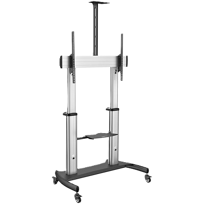 Soporte Movil Para Tv - Carro Universal De Alta Resistencia Para Tv De 60-100 - Stand Con Ruedas Y Altura Ajustable - Startech.com Mod. Stndmtv100